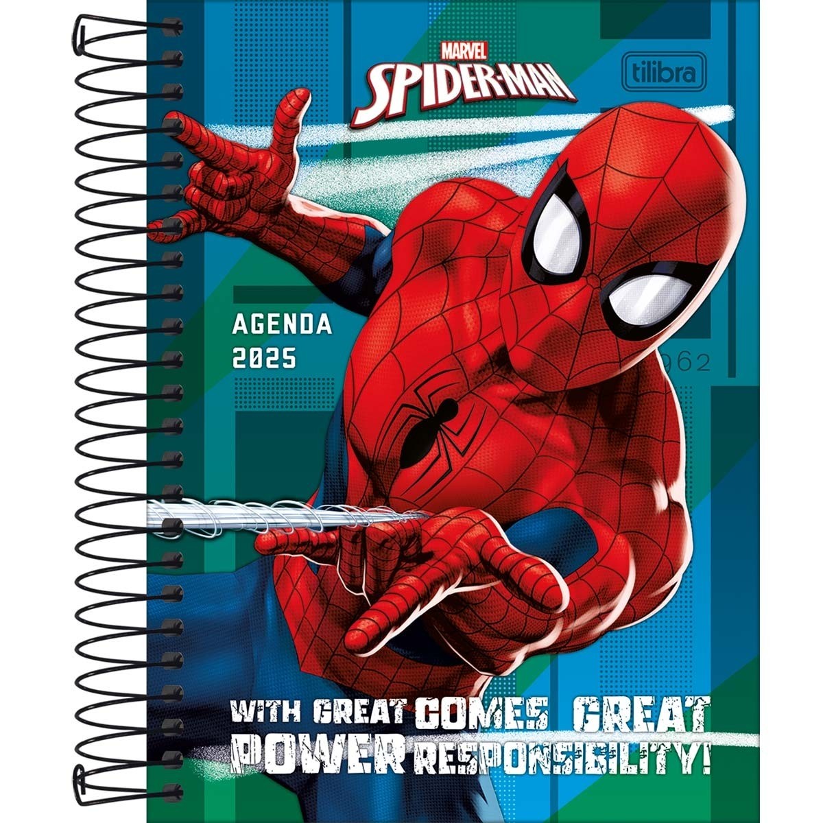 AGENDA ESP. 176FLS SPIDER MAN M4 2025 TILIBRA 117x164mm