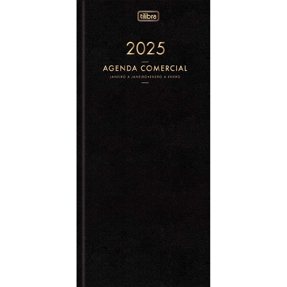 AGENDA 2025 COST COMERCIAL M8 208FLS TILIBRAS 123x275mm