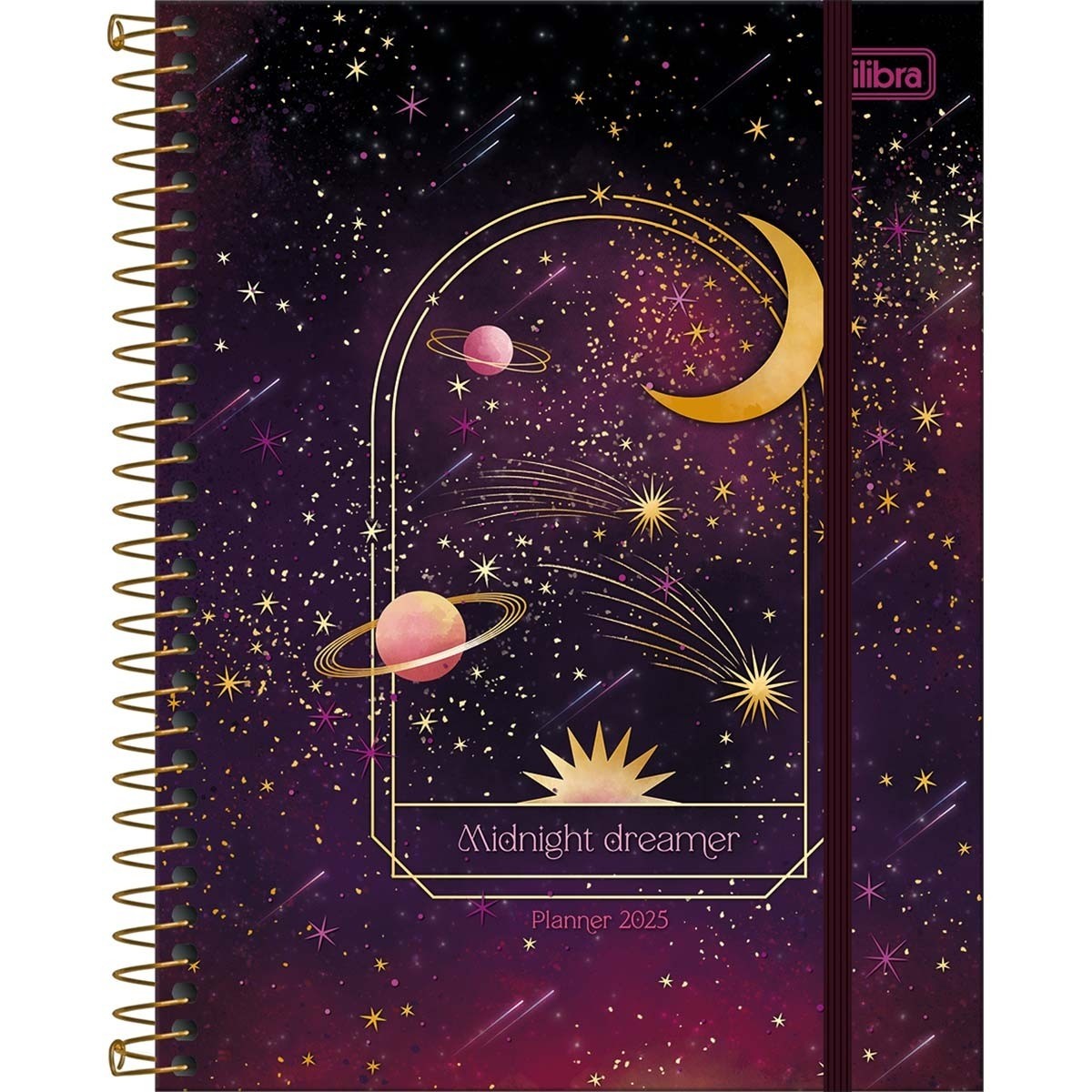 AGENDA 2025 ESP PLANNER MAGIC M7 80FLS TILIBRA 177x240mm