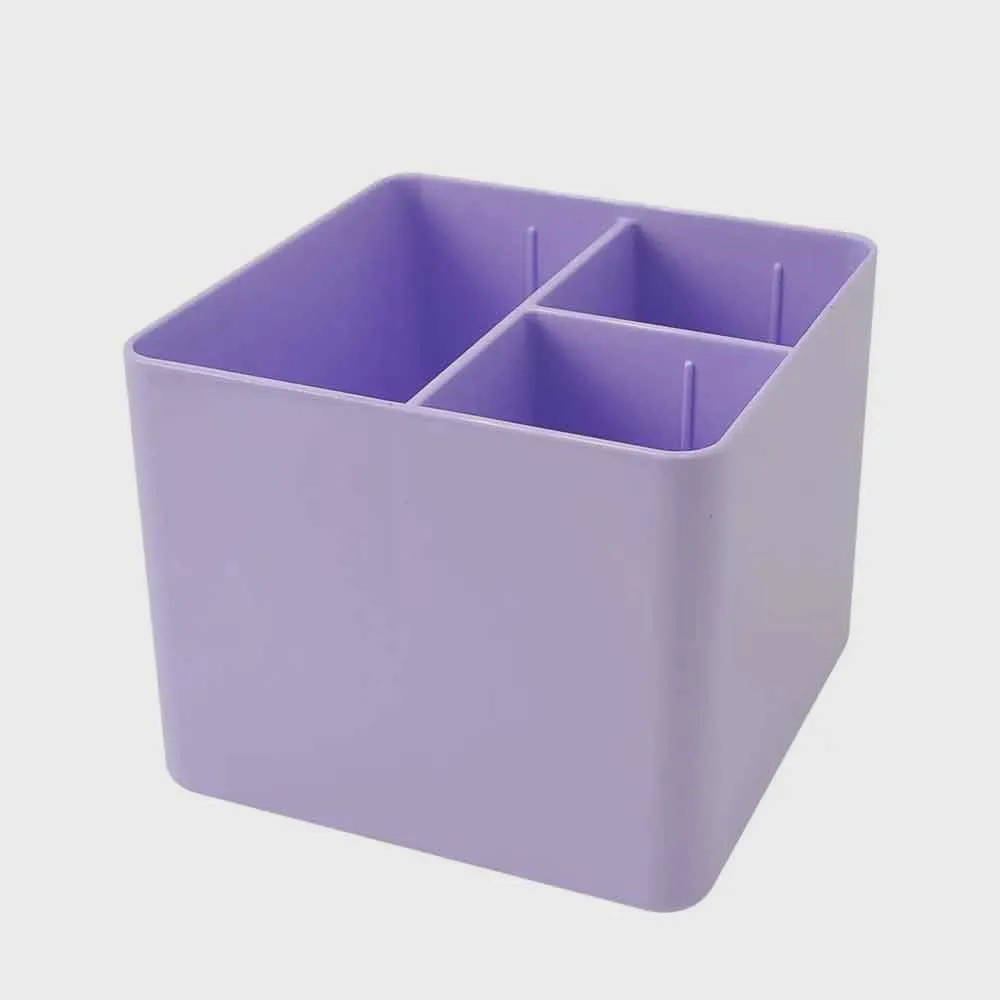 Porta Objetos Lilas Com 3 Divisorias Dello