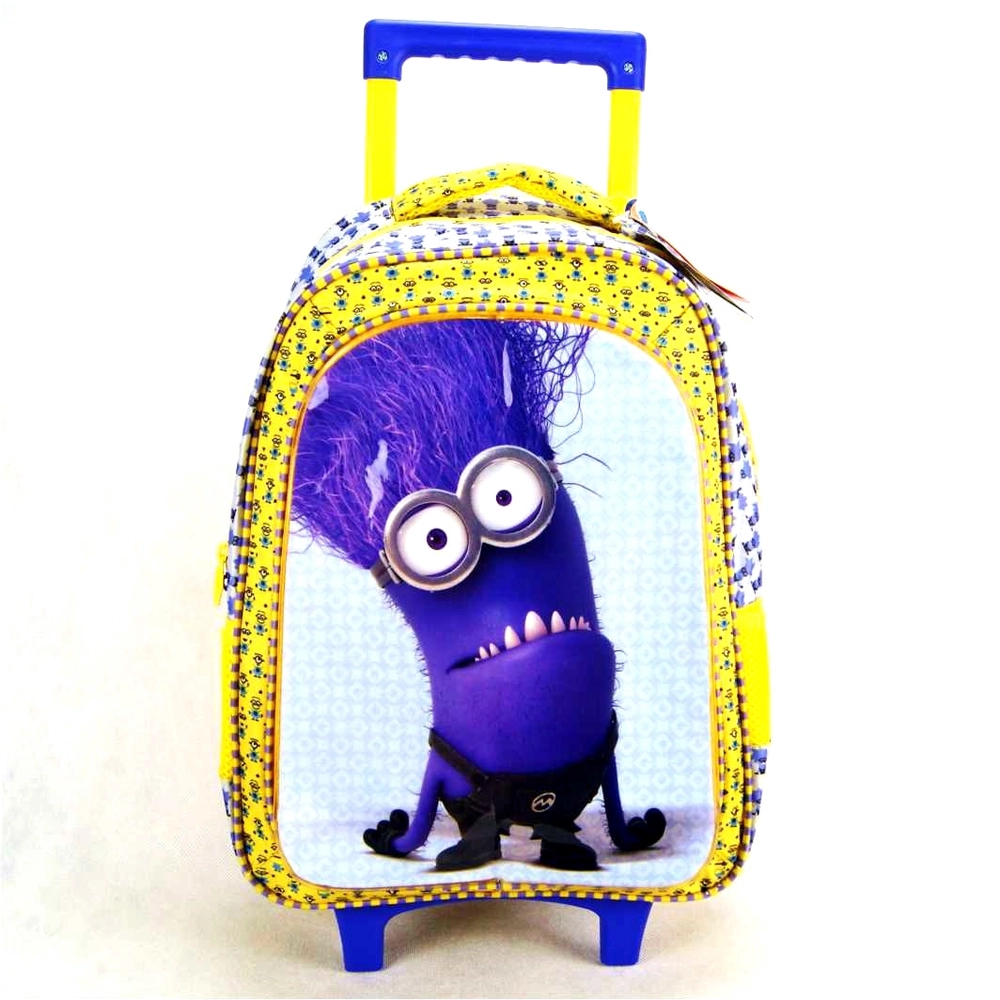 Mochila C/ Rodinhas Minion