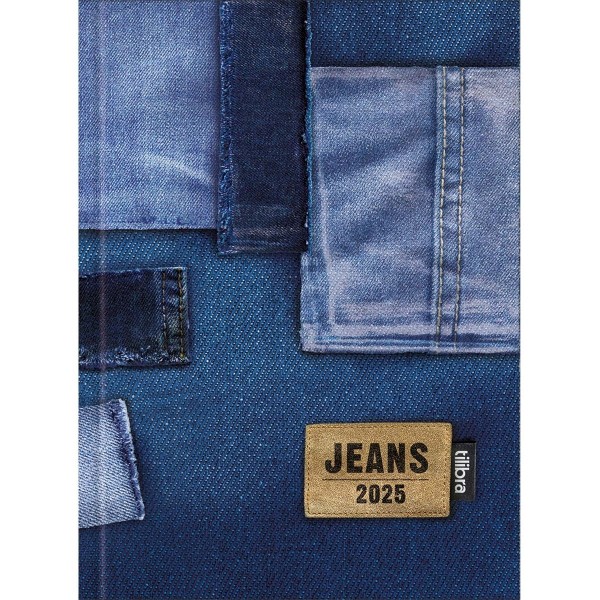 AGENDA COST JEANS M4 2025 112FLS TILIBRAS 123x166mm