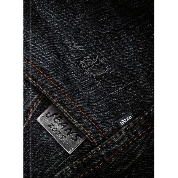 AGENDA COST JEANS M4 2025 112FLS TILIBRAS 123x166mm