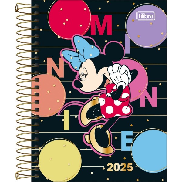 AGENDA ESP. 176F MINNIE M4 2025 TILIBRA 117x164mm