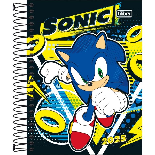 AGENDA 2025 ESP SONIC M4 176FLS TILIBRAS 117x164mm