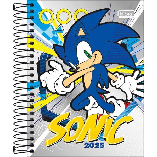 AGENDA 2025 ESP SONIC M4 176FLS TILIBRAS 117x164mm