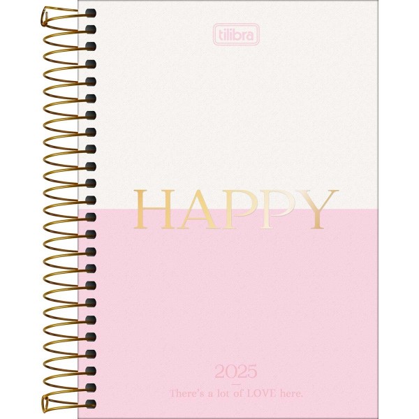 AGENDA 2025 ESP HAPPY M5 176FLS TILIBRA 129x187mm