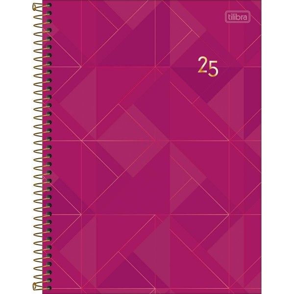 AGENDA 2025 ESP SPOT FEMININA M9 2025 200FLS TILIBRAS 200x275mm