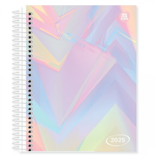 AGENDA 2025 ESPIRAL ANUAL A5 KBOM 160FLS SD 123X164mm