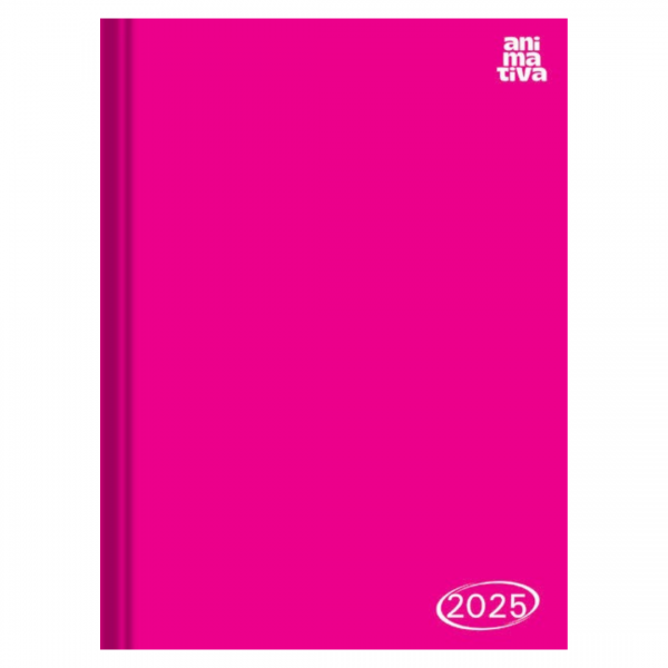 AGENDA 2025 COST ANUAL KBOM PINK 160FLS SD 158X166mm