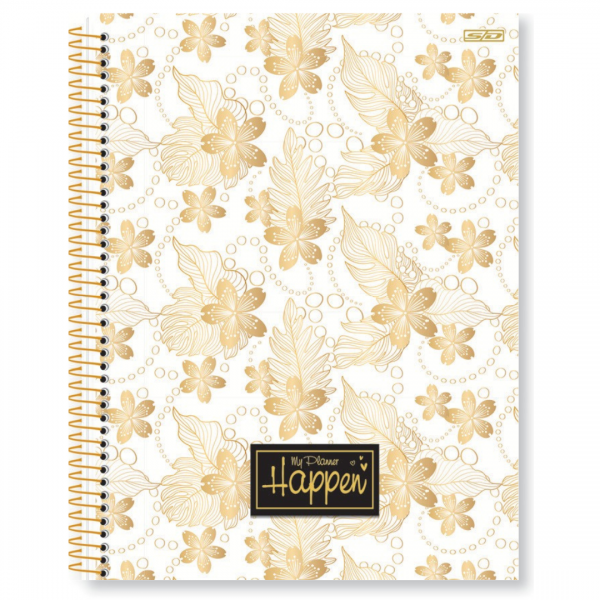 AGENDA ESP PLANNER PERMANENTE HAPPEN 92FLS SD 170X241mm