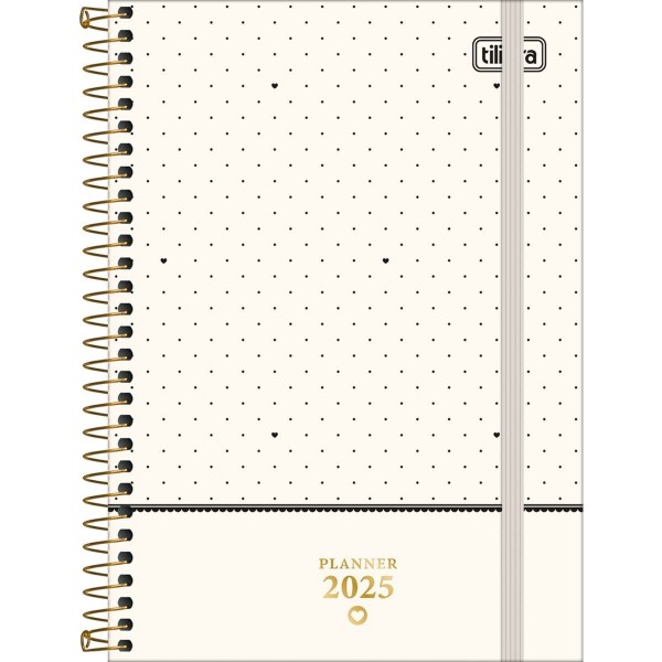 AGENDA ESP PLANNER 2025  W VILLAG M5 80FLS TILIBRAS  129x187mm