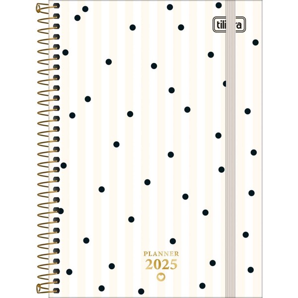 AGENDA ESP PLANNER 2025  W VILLAG M5 80FLS TILIBRAS 129x187mm