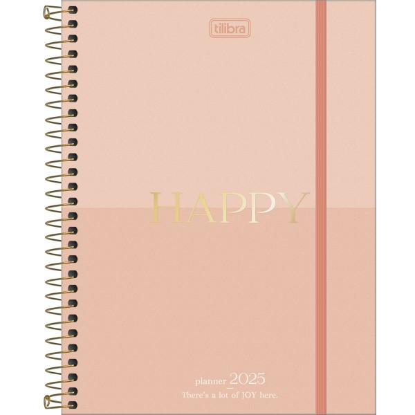 AGENDA PLANNER 2025 HAPPY 80F TILIBRA 177x240mm