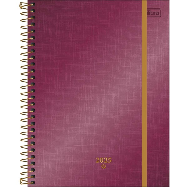 AGENDA ESP PLANNER WEST VILLAGE MET M7 2025 TILIBRA 177x240mm