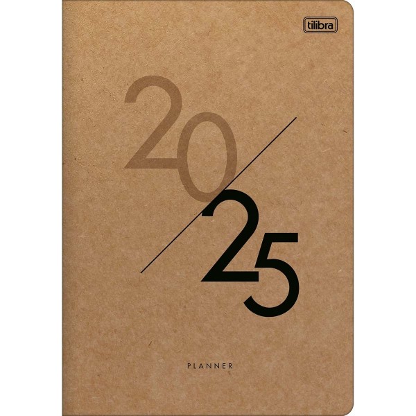 AGENDA SO MANY PLANS 2025 PLANNER KRAFT M7 TILIBRA 178x254mm