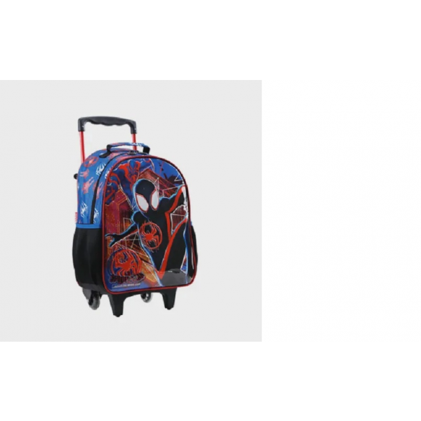 Mochila Rodinha Spider Man Across Spider Verso G Xeryus