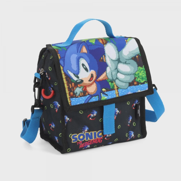 Lancheira Sonic The Hedgehog Preto Luxcel