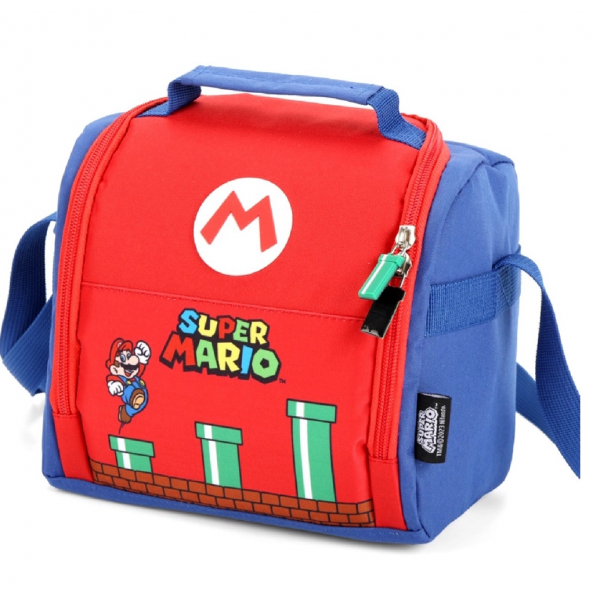 Lancheira Super Mario Azul Luxcel