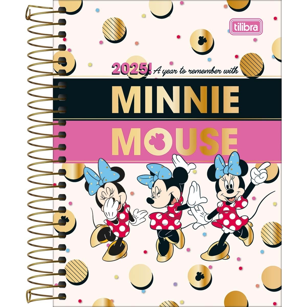 AGENDA ESP. 176F MINNIE M4 2025 TILIBRA 117x164mm