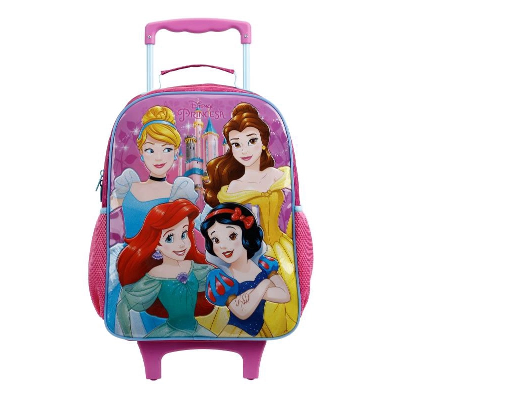 Mochila Rodinhas Disney Princesas Grande Xeryus