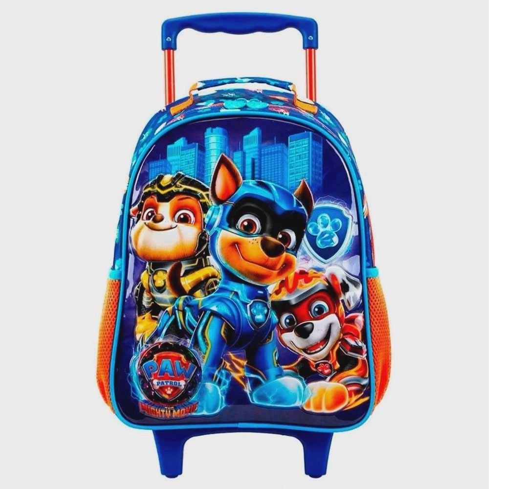 Mochila Rodinha Patrulha Canina Mighty Movie G Xeryus