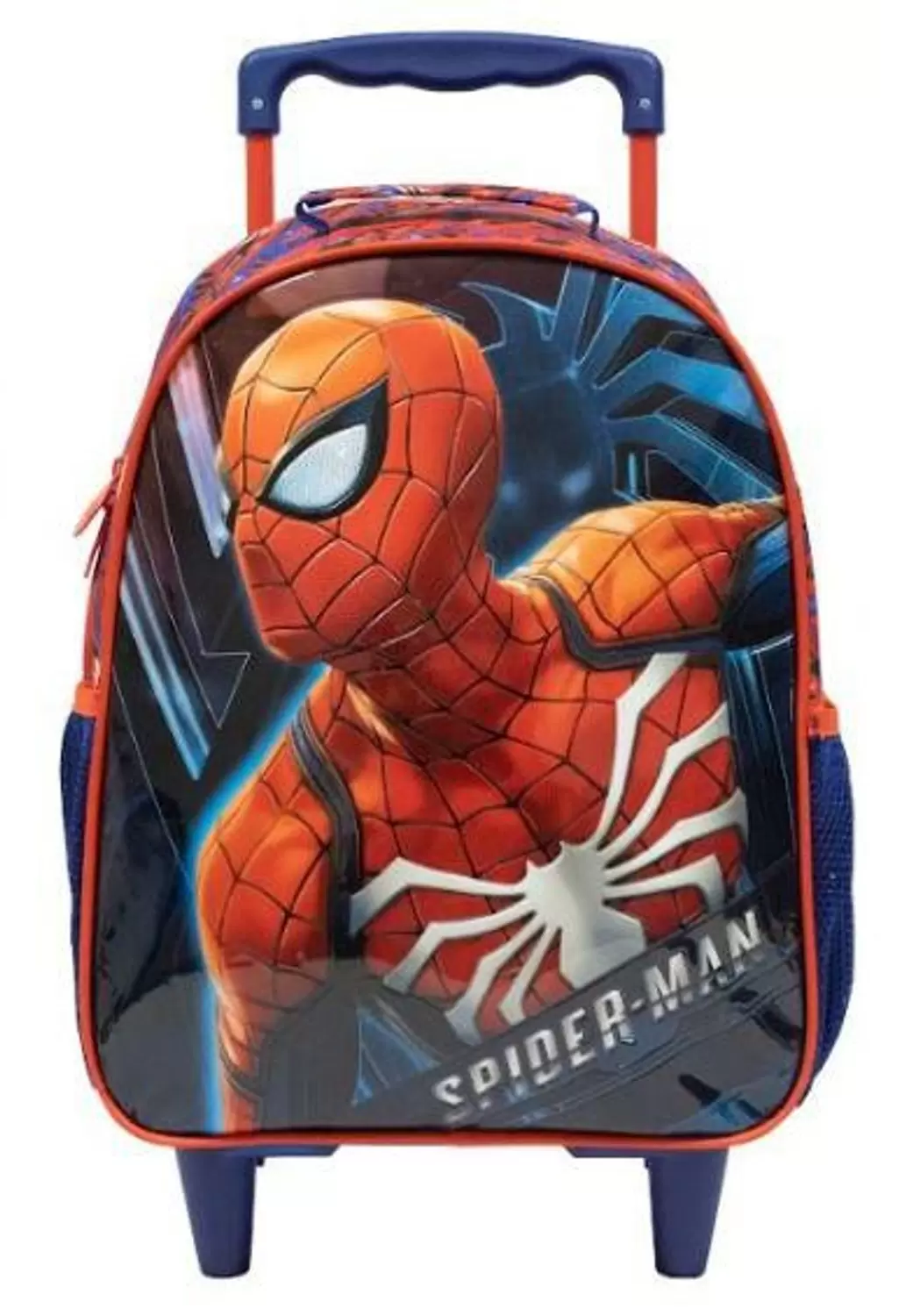 Mochila C/ Rodas 16 Spider Man R Xeryus