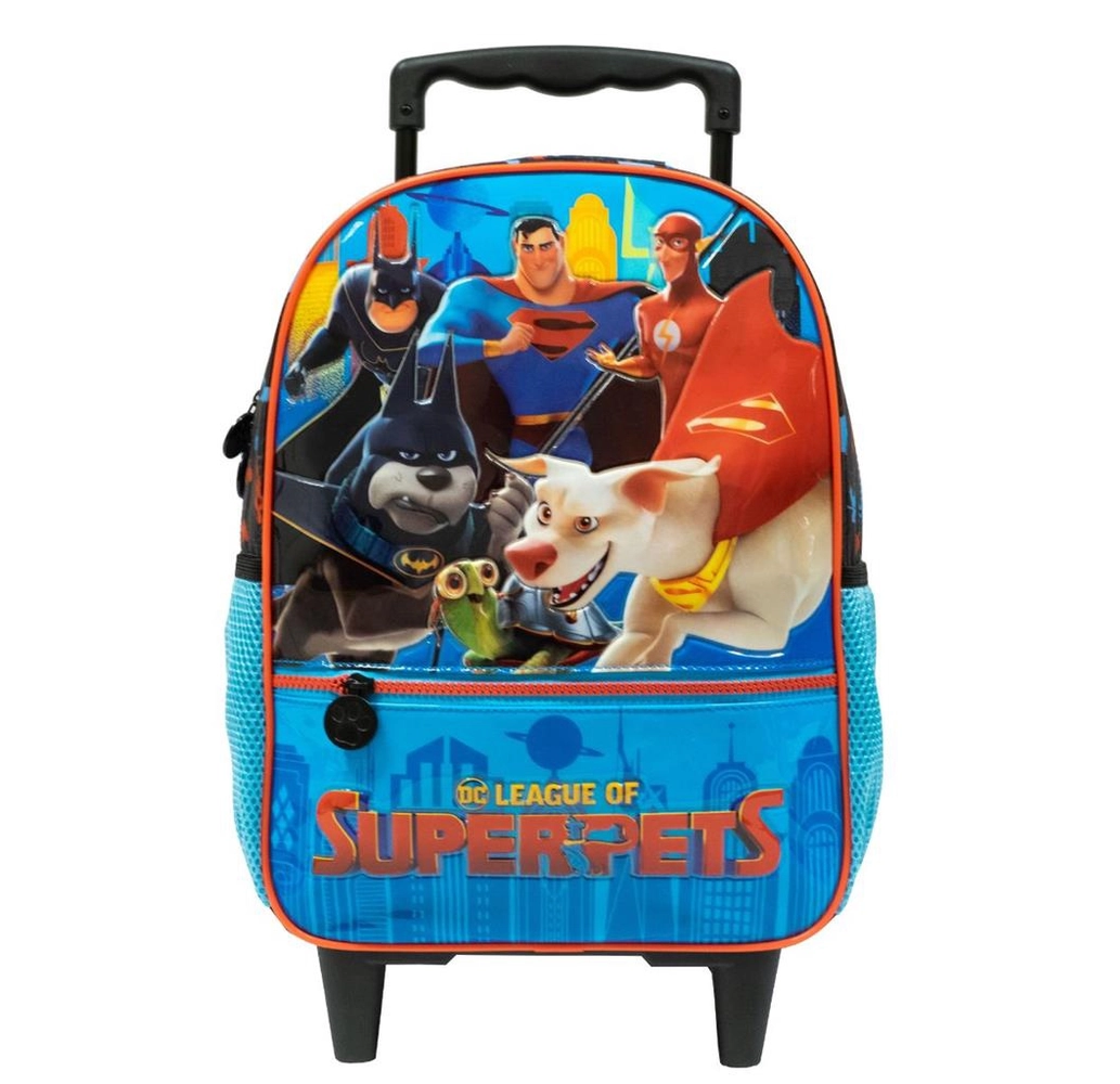 Mochila C/ Rodinha Superpets Xeryus