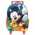 Mochila Rodinha Mickey Mouse Pequena Xeryus