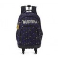 Mochila Rodinha Wandinha Luar Preto Luxcel